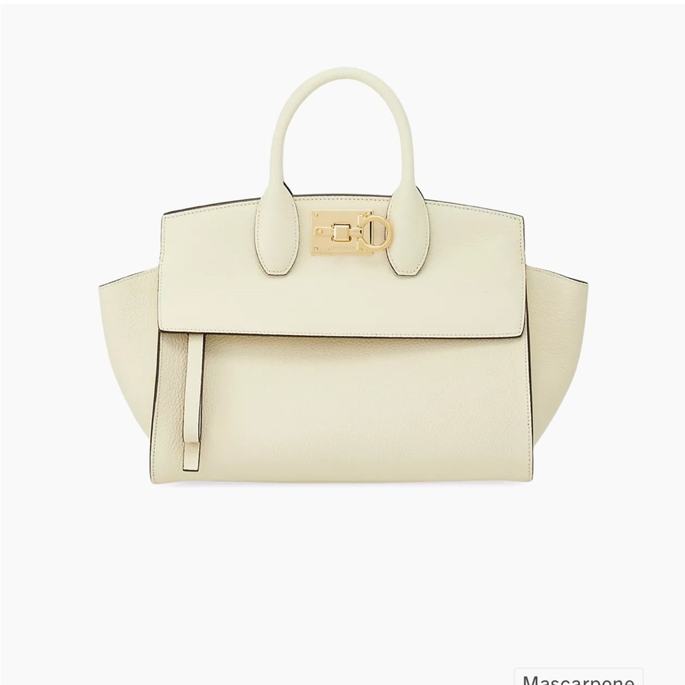 Ferragamo - The Studio Soft Small Leather Top-Handle Bag